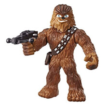 Galactic Heroes Mega Mighties Chewbacca 10-Inch Action Figure with Bowcaster Accessory, Toys for Kids Ages 3 and up