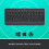 Logitech Clavier sans fil - Logitech - 920-010917 - Ergonomique avec Repose-Poignets - QWERTY Espagnol - Bluetooth/USB 5