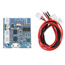 DC Amplifier Board, 5V 2A Mini Bluetooth Amplifier Board, Digital Amplifier Module, 4.2 Circuit Stereo Speaker Digital Dual Channel Module 5Wx2