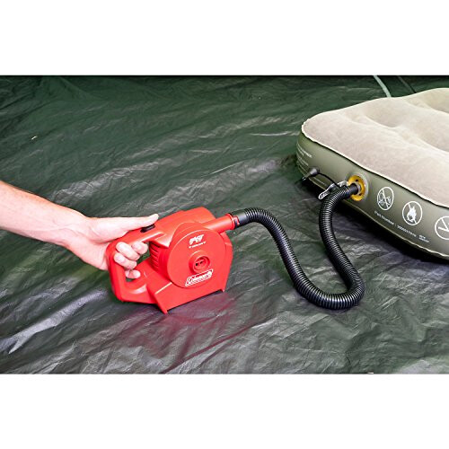 Coleman Rechargeable UK Quickpump - Red, 12 V 2
