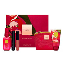 Ted Baker Heroes Gift Set - Beauty Makeup & Skin Care Hamper Handbag Gift for Her with Topline Thank You Card. An ideal present for Secret Santa Gifts