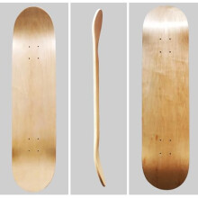 Skateboard Deck 2pcs Blank Skateboard Decks 31x8 inch Plain Skateboard Deck 7 Layer Maple Blank Skate Board Deck for Art Skateboard Plain Deck for