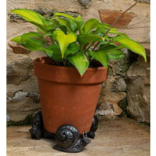 Planter Pot Feet, Resin, Bronze, One Size