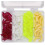 100Pcs 1Inch Silicone Soft Maggot Worm Soft Artificial Bread Worm Fishing Lure 1