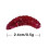 100Pcs 1Inch Silicone Soft Maggot Worm Soft Artificial Bread Worm Fishing Lure 9