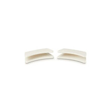 Side Handle Grips, Set of 2, Silicone, Adaptable, Heat resistant to 250C, Meringue, 42813007160000