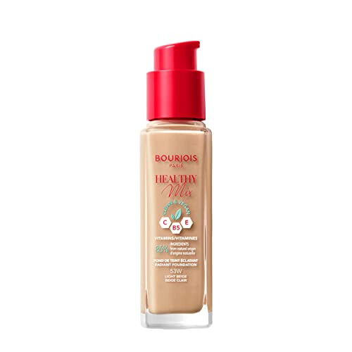 Bourjois HEALTHY MIX radiant foundation 53-light beige