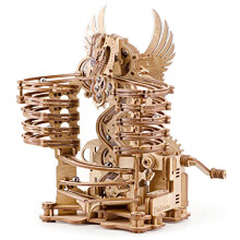 Kit de Construção - iDventure - Dragão - 260 peças - 15 bolas - Mecânico 3D em madeira