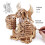 Kit de Construction - iDventure - Dragon - 260 pièces - 15 billes - Mécanisme 3D en bois 2