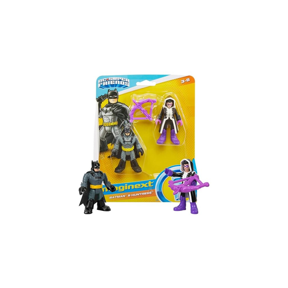 ENVI Fisher Price Dc Super Friends Batman Imaginext (Batman + Huntress)