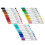 Stylos à pointe poreuse Cricut Joy, 0,4 mm, assortis, baril blanc, 30/pièce 2