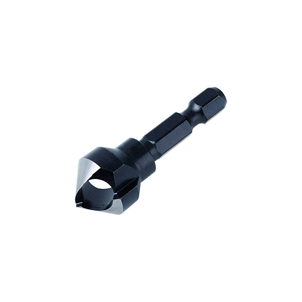 Wolfcraft Tool Steel Deburring Counter, Hexagon Shank I 4373000 I Counterboring And Deep Countersinking