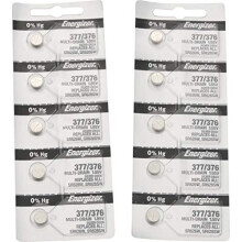 377/376 Silver Oxide 10 Batteries