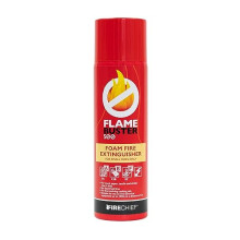 Flamebuster 500ml All in 1 Fire Extinguisher – Aerosol Fire Extinguisher with Over 9 Uses – Suitable for Class A, B & F Fires – Immediate