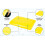 Disposable Transport Foam Blanket Yellow 6