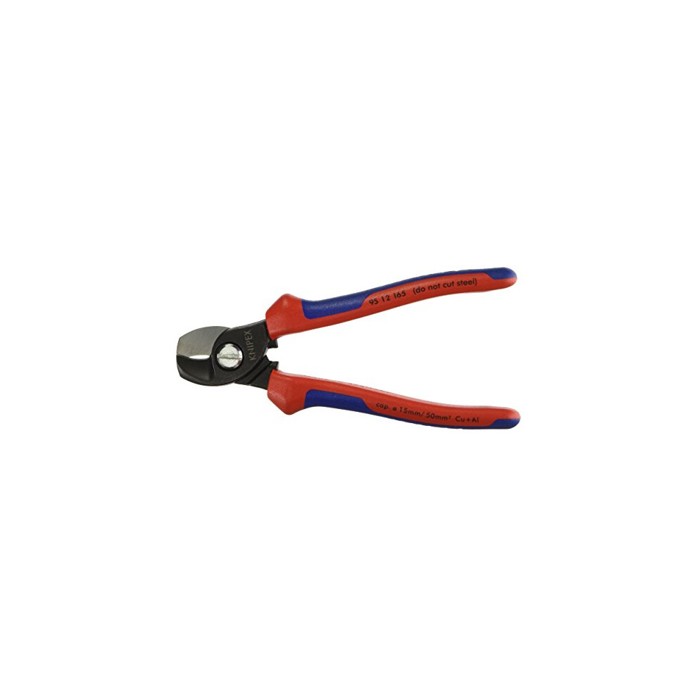 Cable Shears burnished, with multi-component grips 165 mm (self-service card/blister) 95 12 165 SB