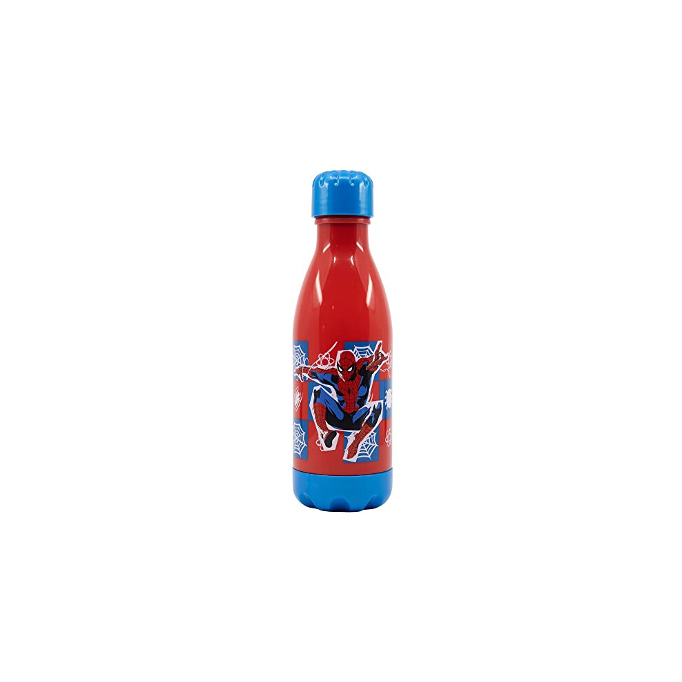 Pp Kids Bottle 560 Ml | Spiderman Arachnid Grid Stor