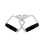 2PCS Stirrup Handle with Rubber Grip, LAT Pulldown Attachment Cable Machine Accessories 7