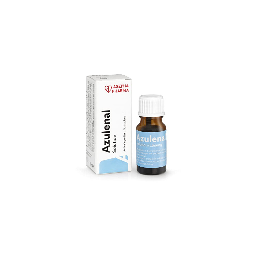 Azulenal Solution For Mouth Ulcer Treatment | Stomach Ulcers, Gingivitis, And Peptic Ulcers | Helps Against Digestion Problems And Throat Infections | Powerful