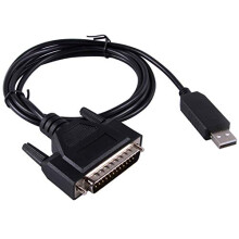 FTDI USB RS232 to DB25 Cable for Fanuc CNC Control Data Transfering Serial Cable Compatible C-232R US-232R (6ft/180cm)
