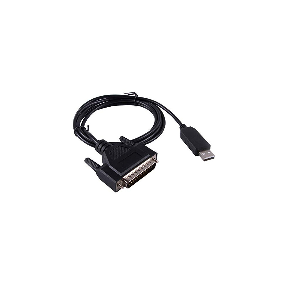 Ftdi Usb Rs232 To Db25 Cable For Fanuc Cnc Control Data Transfering Serial Cable Compatible C-232R Us-232R (6Ft/180Cm) 738628534194