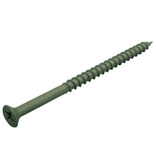 Countersunk Decking Screws | 4.5 x 75mm | Green | Box 200