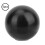 5 x Bakelite M10 Round Threaded Ball Knob Black Handle Ball Replacement for Machine Tools Replacement Handles M10 x 35 8