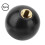 5 x Bakelite M10 Round Threaded Ball Knob Black Handle Ball Replacement for Machine Tools Replacement Handles M10 x 35 5