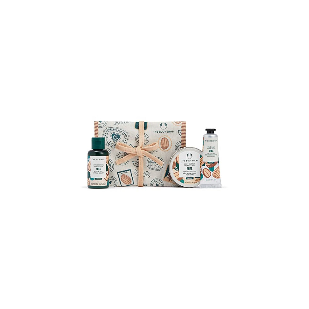 The Body Shop Nutty & Nourishing Shea 3-Pieces Mini Gift Set