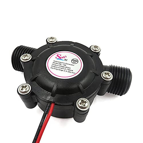 Micro-hydro Water Turbine Generator Water Charging DC12V Generator 1