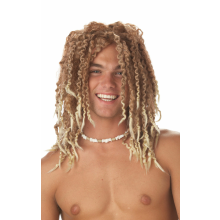 California Costumes Adult Beach Bum Blonde Wig Fancy Dress Costume Accessory