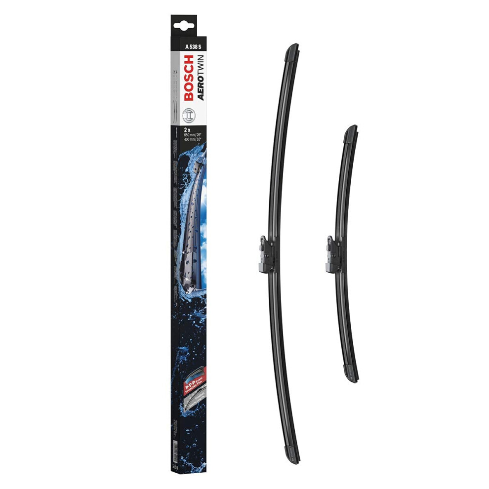 Wiper Blade Aerotwin A538S, Length: 650mm/400mm â Set of Front Wiper Blades - Only for Left-Hand Drive (EU)