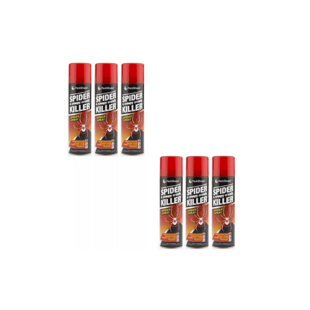 Spider Creepy Crawly Insect Pest Killer Spray 200m New Pack Of 6