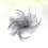 Mini Fascinator Hair Clips with Feather Flower Feather Barrettes Hair Snap Hair Pins for Women 3