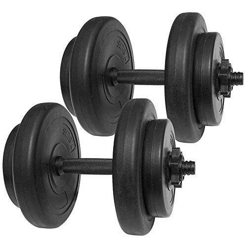 All-Purpose Weight Set, 40 lbs, Black