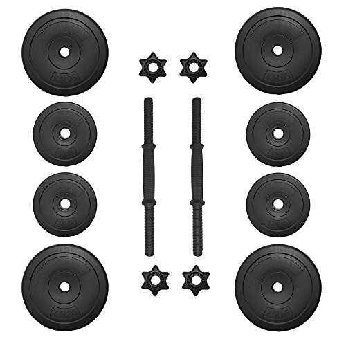 All-Purpose Weight Set, 40 lbs, Black 2