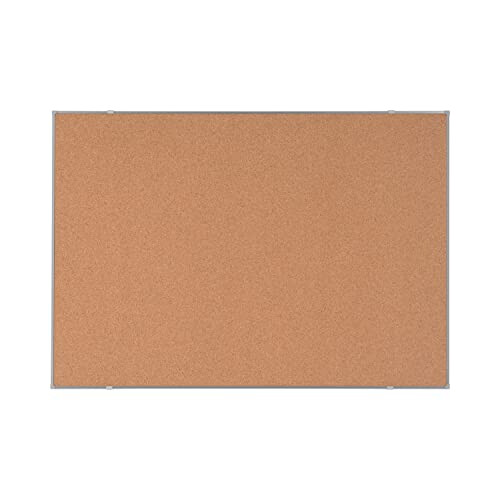 Economy Cork Board, 105 x 75 cm, Grey Tech Alloy Frame 1