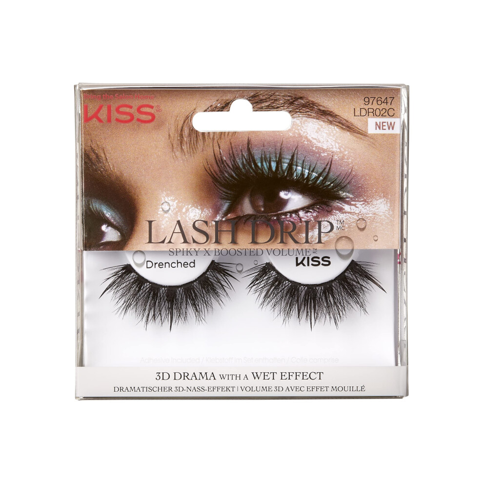 Kiss Lash Drip Strip Lash Drenched