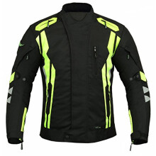 Hivis CJ7 Mens Motorbike Motorcycle Waterproof Jacket Protection (3XL)