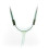 Adimals 618 - Platinum Pediatric Stethoscope - Seafoam 3