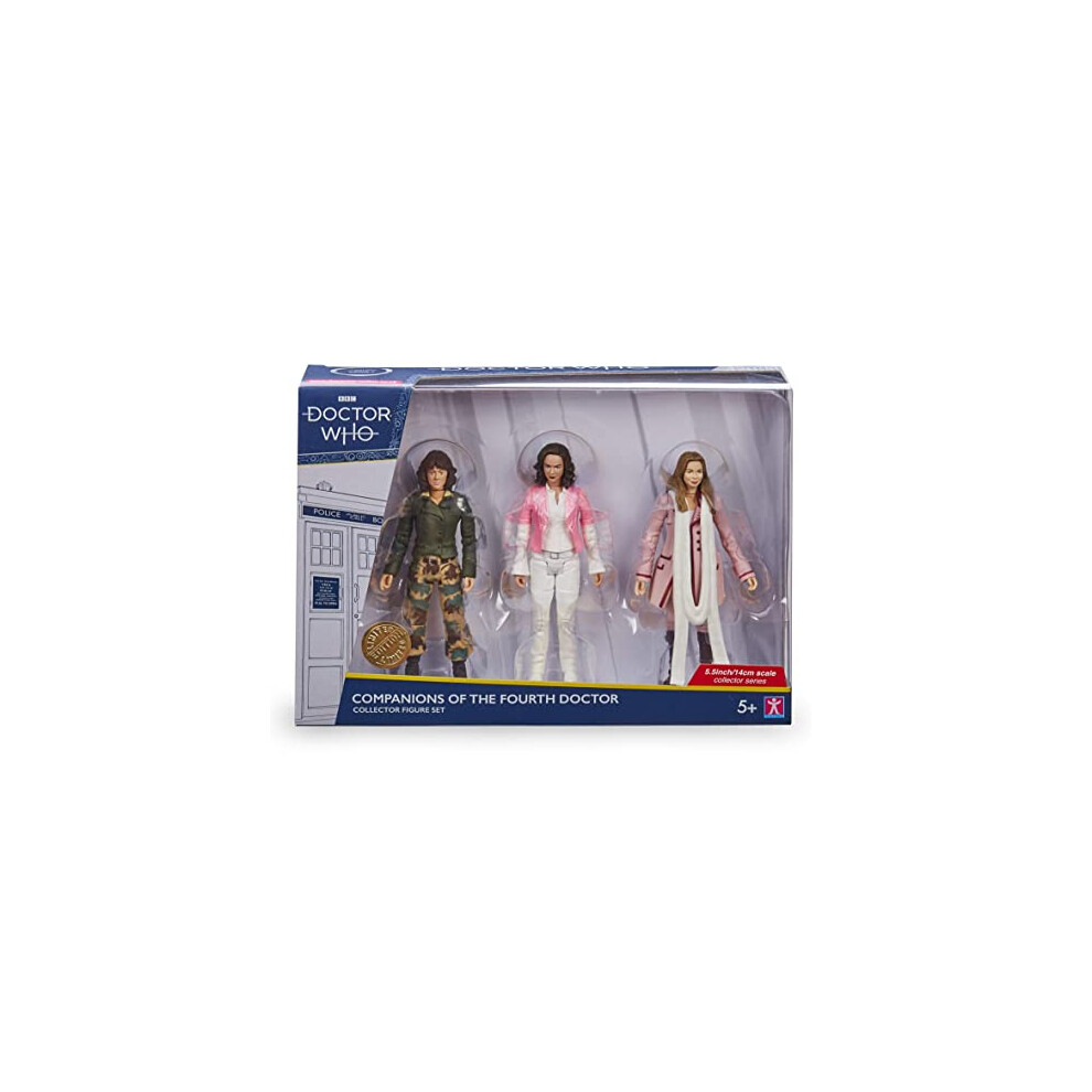 Companions of the Fourth Doctor Collector Figure Set, 07202RPD