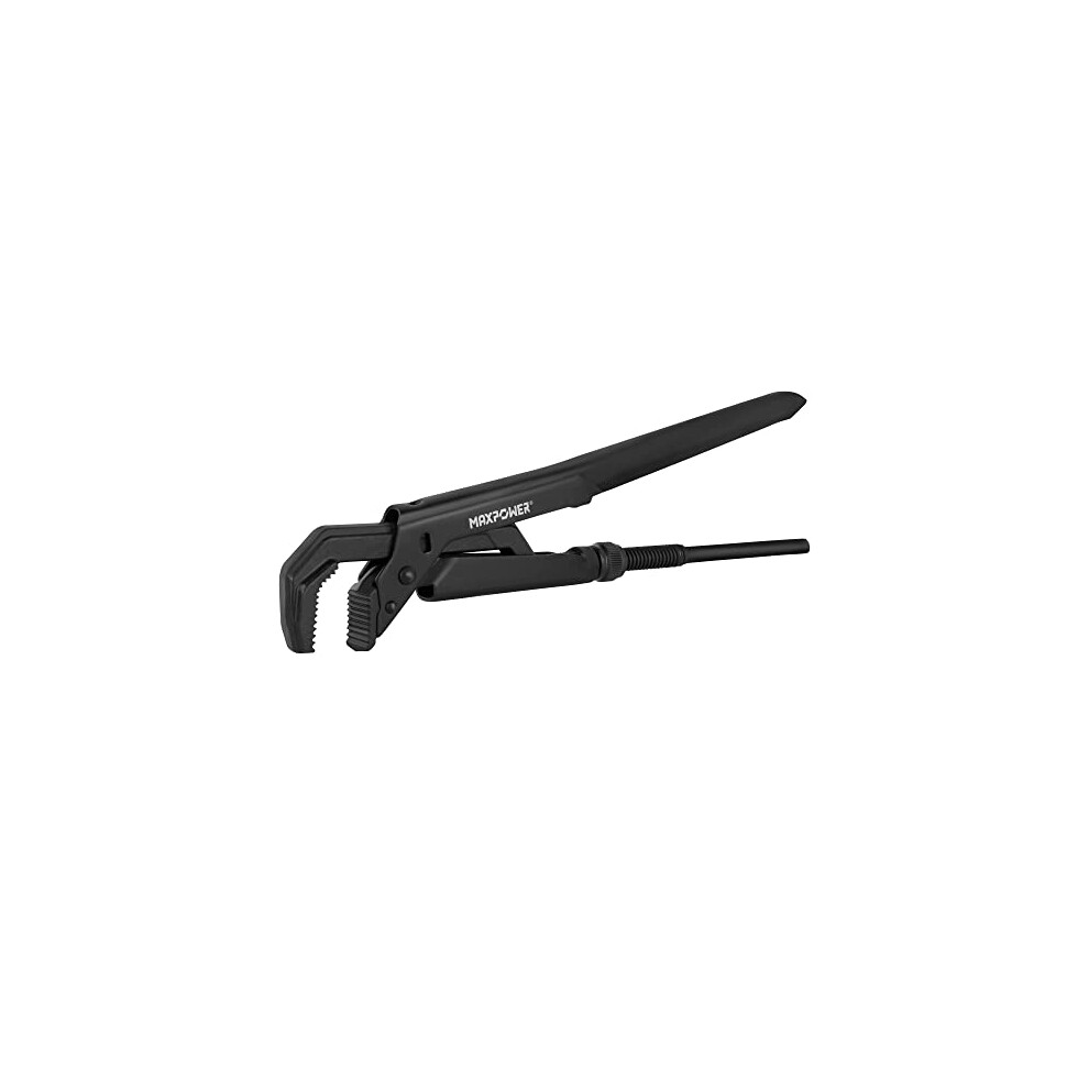 Swedish Pipe Wrench, Swedish Pipe Spanner Plumbers Spanner Stilsons With 90Angled Jaw, 300Mm/12Inch With Max Opening Capacity 40Mm 6936279525903