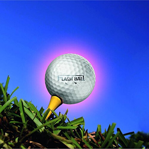 Flashing Glowing Golf Ball 2pk 1