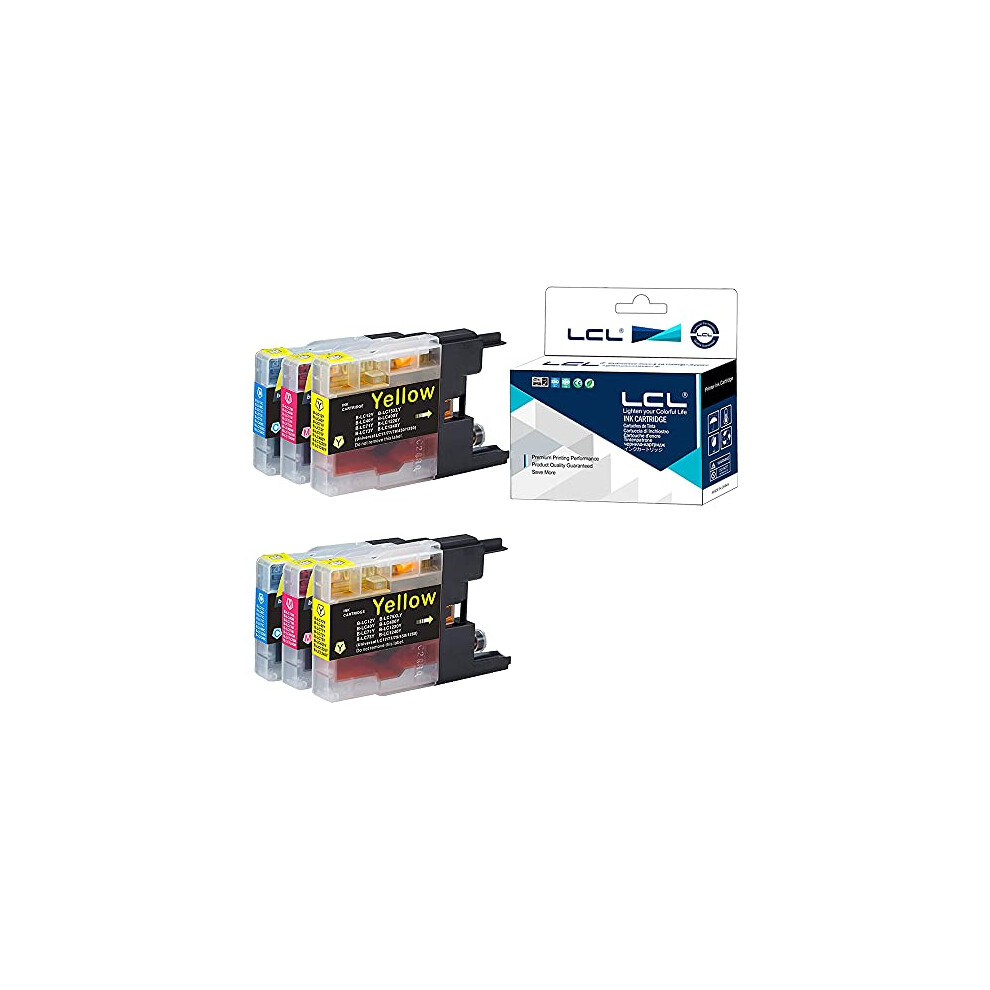 Photos - Printer Part Compatible Ink Cartridge LC1220 LC1240 LC1280 LC1240C LC1280C LC1240M LC1280M LC1240Y LC1280Y Repla(2Cyan 2Magenta 2Yellow)