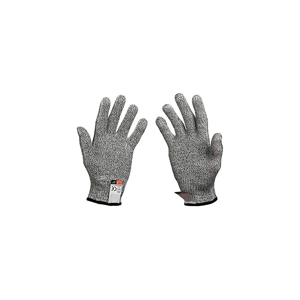 Safety Work Gloves Cut Resistant Gloves Level 5 Protection Certified Safety Gloves Meat Cut Wood Carving (M) 782895731534