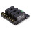 380V 8A 4 Channels Solid State Relay Module Board High and Low Level Trigger SSR Switch Controller Board Input Voltage DC 5V to 12V 1
