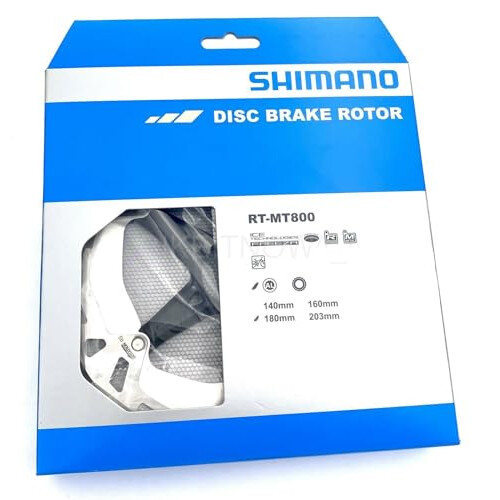 Shimano Deore XT RT-MT800 disc rotor with internal lockring, Ice Tech FREEZA, 180 mm, IRTMT800MI