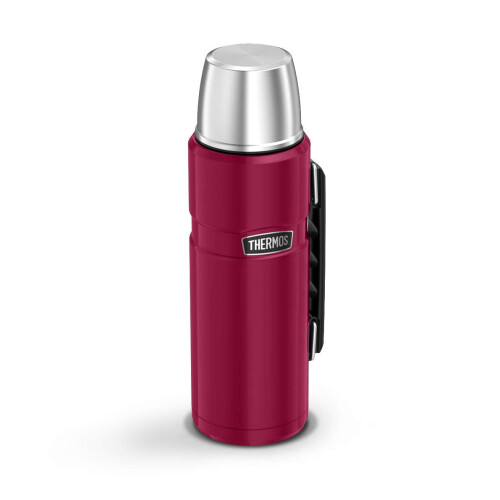 Thermos 81092 Flask, Stainless Steel, Raspberry, 1.2L 1