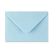 C6 Coloured Envelopes for A6 Greeting Cards Wedding Invitations & Crafts (114x162mm) Pack of 50 (Baby Blue)