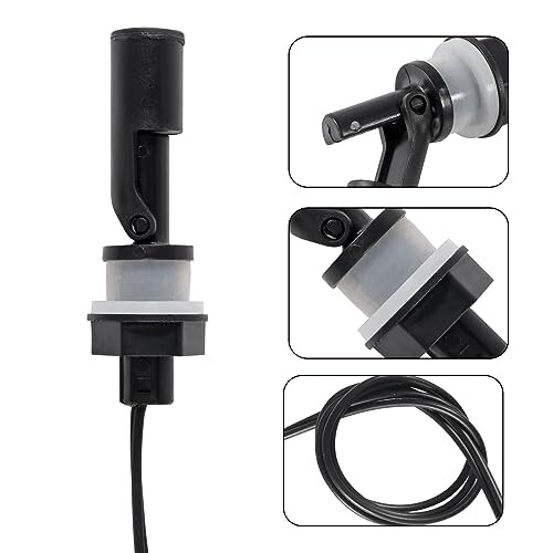 4PCS Liquid Float Switch Water Level Sensor Side Mount Horizontal for Aquariums Fish Tank Hydroponics Pool, M16 1
